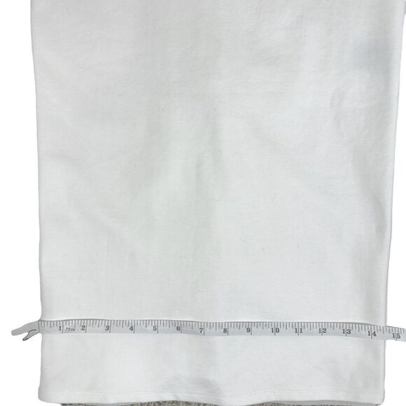 Michael Costello x REVOLVE Erin Midi Dress in White Strapless Cutout Jersey M - Picture 11 of 14